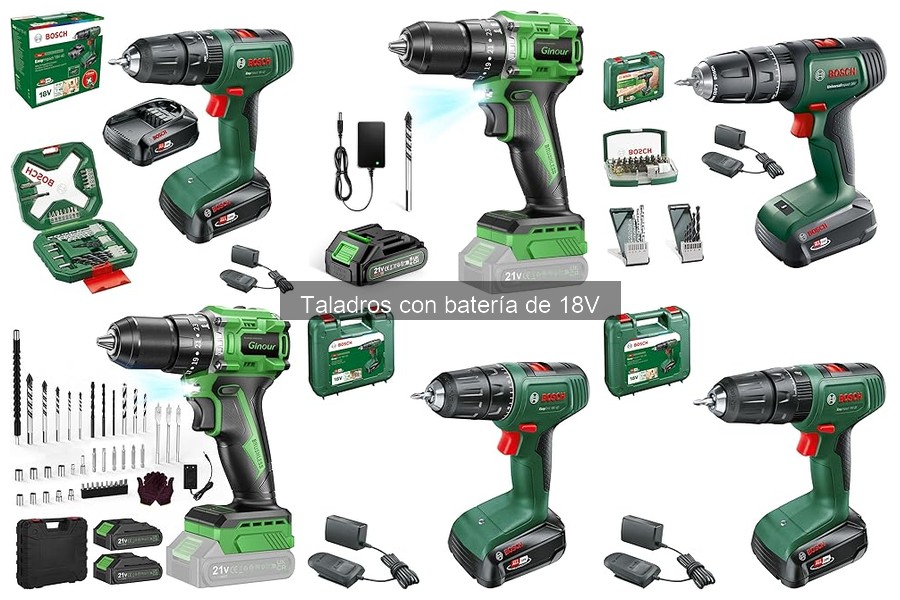 Cómo elegir el mejor taladro con batería de 18V
