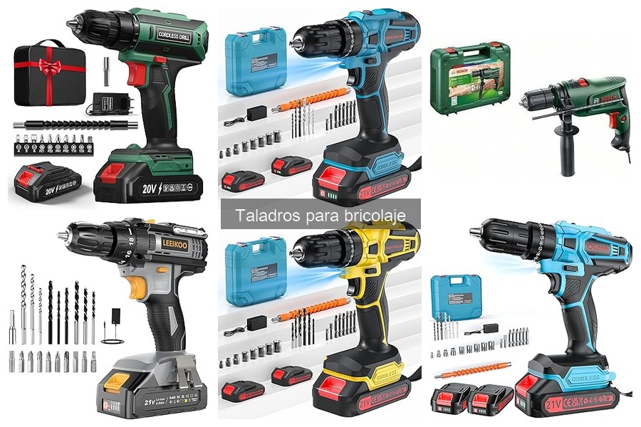 Cómo elegir el mejor taladro para bricolaje en casa