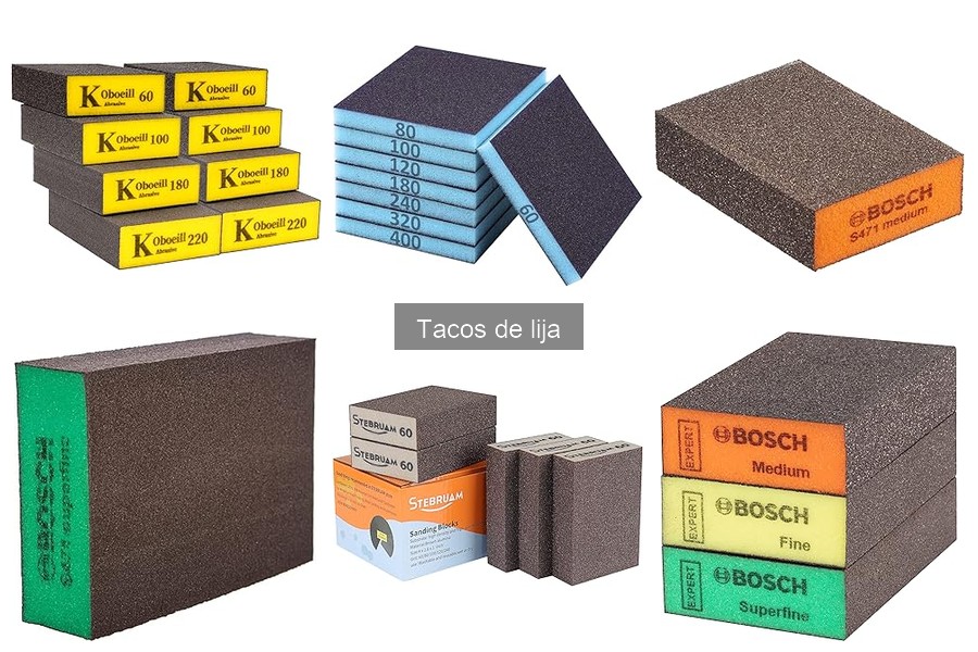 Cómo elegir el taco de lija adecuado para tus proyectos