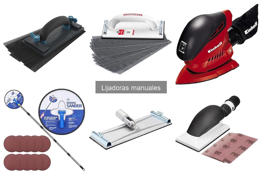 Cómo elegir la arena ideal para lijadoras manuales