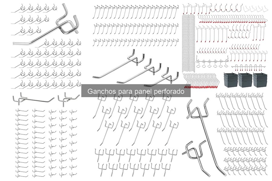 Cómo elegir los mejores ganchos para panel perforado