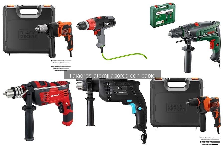 Cómo instalar y usar accesorios en taladros atornilladores