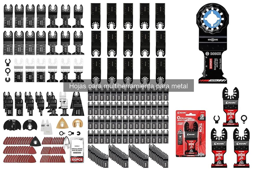 Cómo mantener hojas para multiherramienta de metal