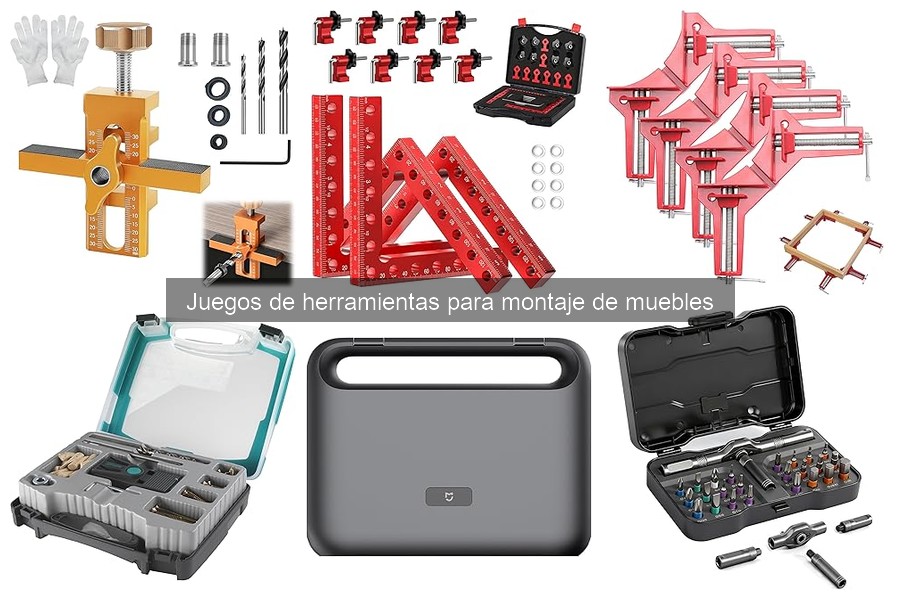 Cómo mantener tus juegos de herramientas para muebles