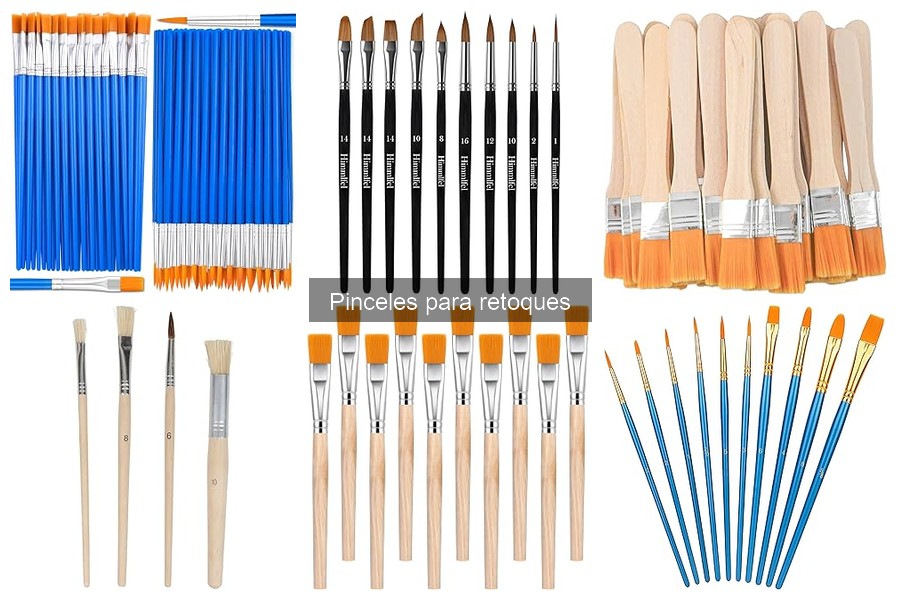 Cómo Mantener tus Pinceles para Retoques en Perfecto Estado
