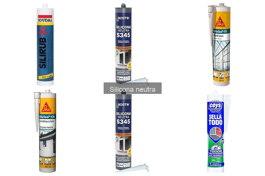 Cómo mantener y almacenar silicona neutra correctamente