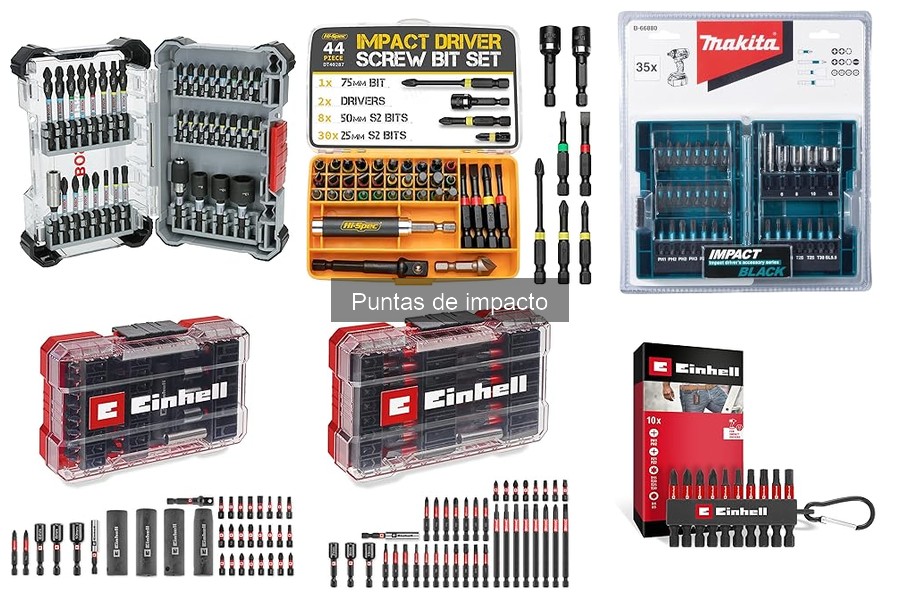 Cómo usar correctamente las puntas de impacto en bricolaje