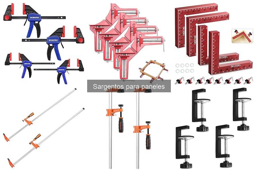Cómo usar correctamente sargentos para paneles