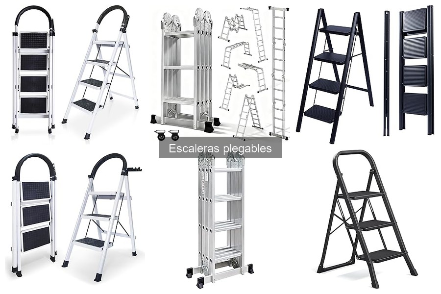 Cómo usar correctamente una escalera plegable de forma segura