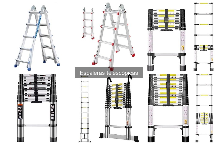 Cómo usar correctamente una escalera telescópica de forma segura