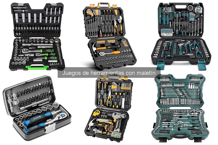 Cómo usar herramientas de un juego con maletín correctamente