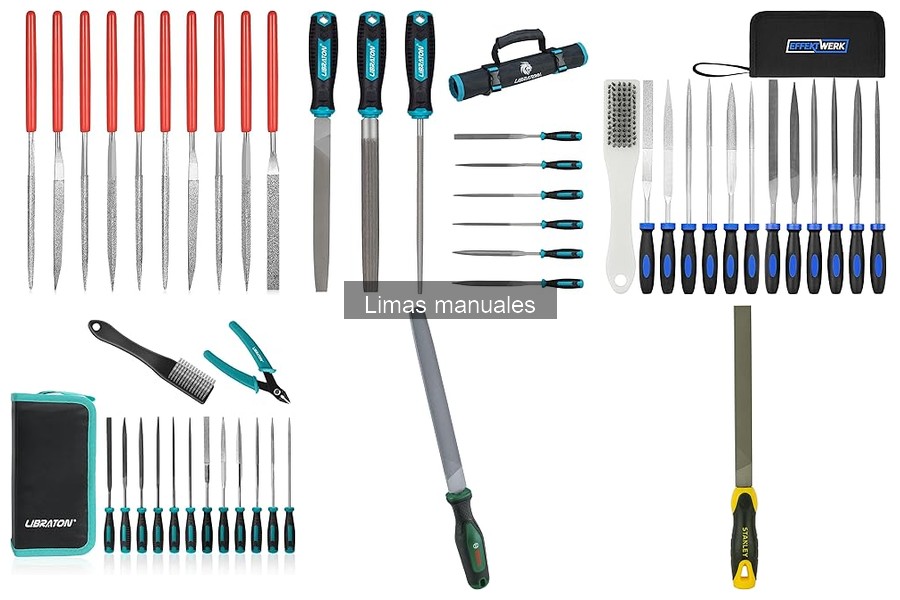 Cómo usar limas manuales: técnicas y mejores prácticas
