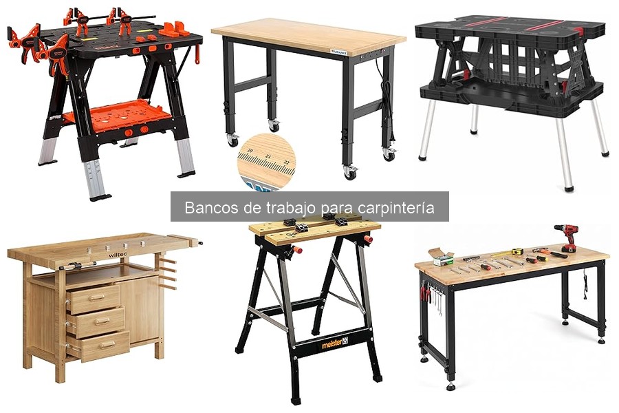 Cómo usar un banco de trabajo para proyectos de carpintería