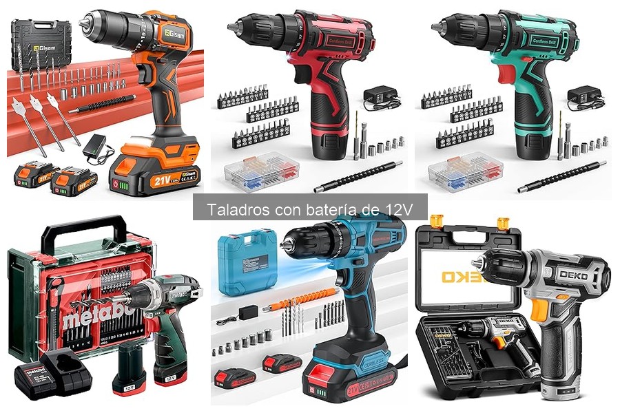 Cómo usar un taladro con batería de 12V: Guía práctica