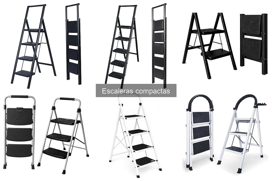 Cómo usar una escalera compacta de forma segura