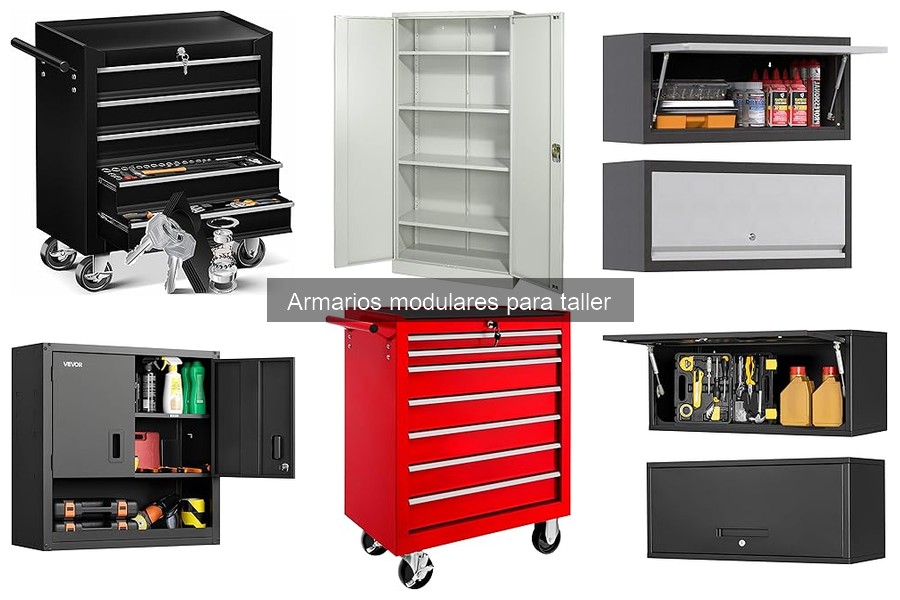 Comparativa: Armarios Modulares vs Armarios Rígidos para Taller