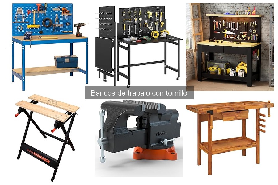 Comparativa: Bancos de Trabajo con Tornillo vs Tradicionales