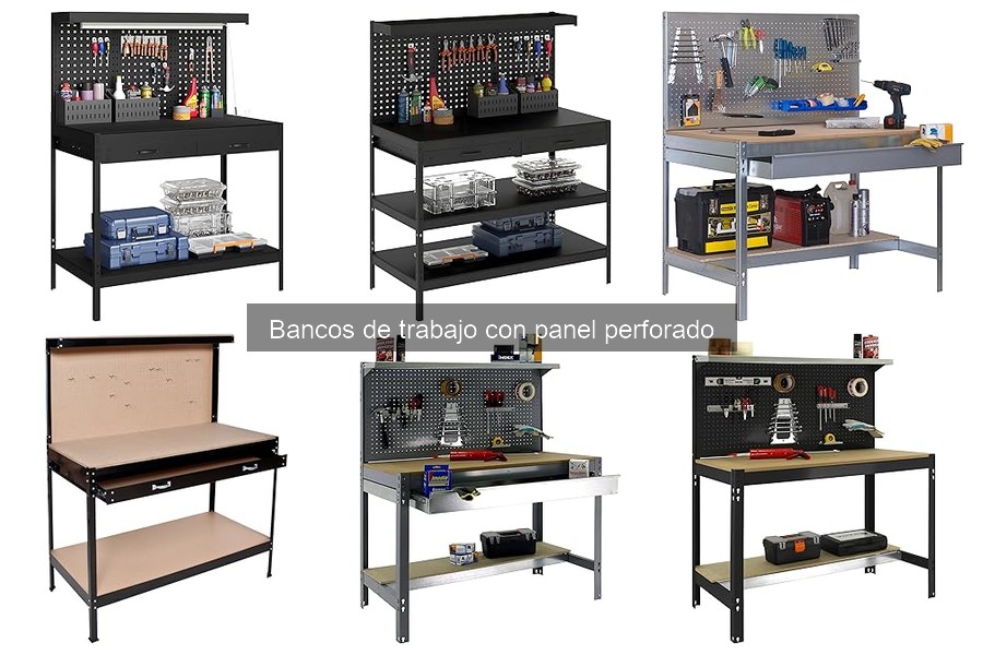 Comparativa: Bancos de Trabajo con y sin Panel Perforado