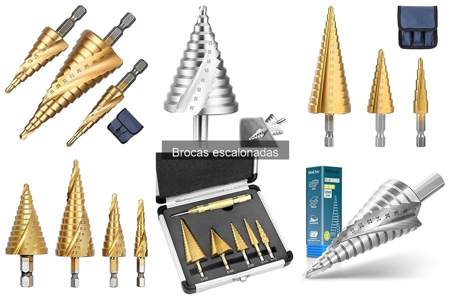 Comparativa: Brocas Escalonadas vs. Brocas de Pala