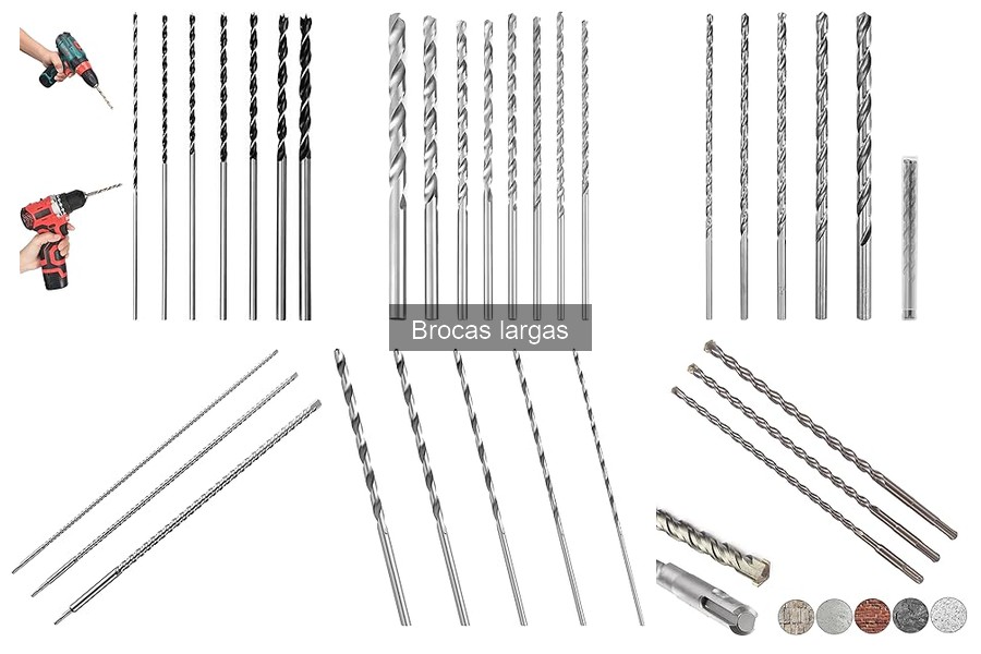 Comparativa: Brocas Largas vs. Brocas Estándar para Perforar