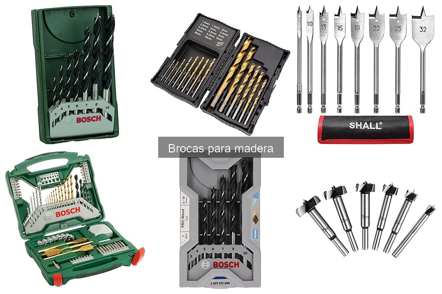 Comparativa: Brocas para Madera vs. Brocas para Metal