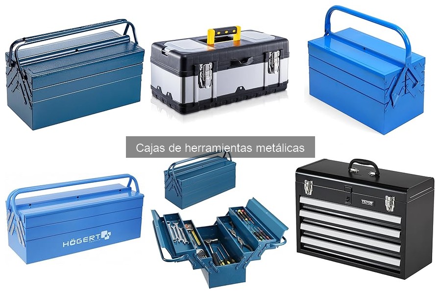 Comparativa: Cajas de herramientas metálicas vs plásticas