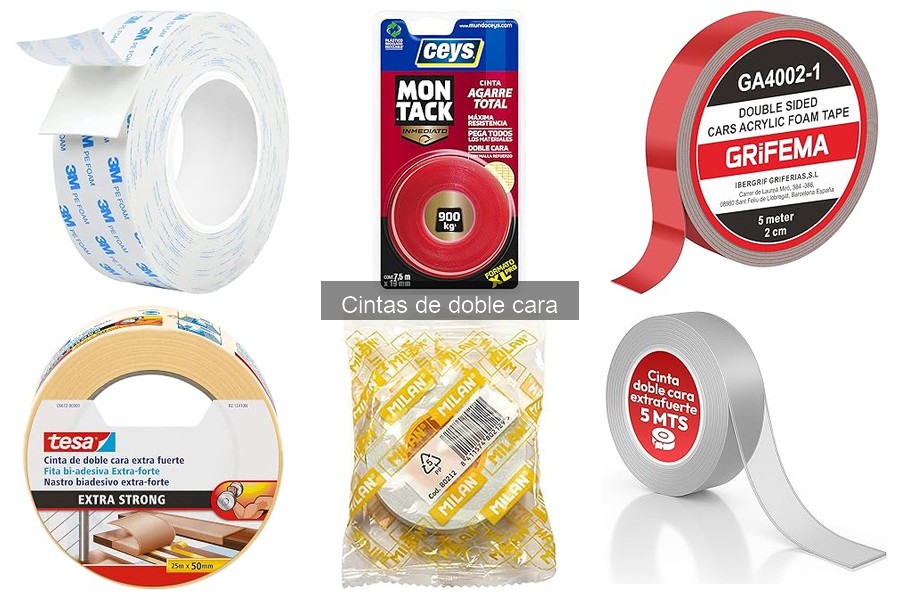 Comparativa: Cintas de Doble Cara vs. Otros Adhesivos