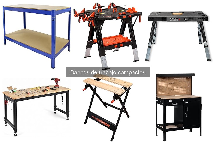 Comparativa de bancos de trabajo compactos: características y precios