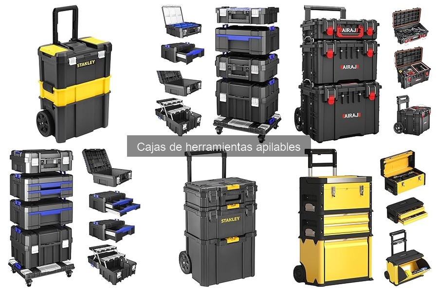 Comparativa de Cajas de Herramientas Apilables para 2023