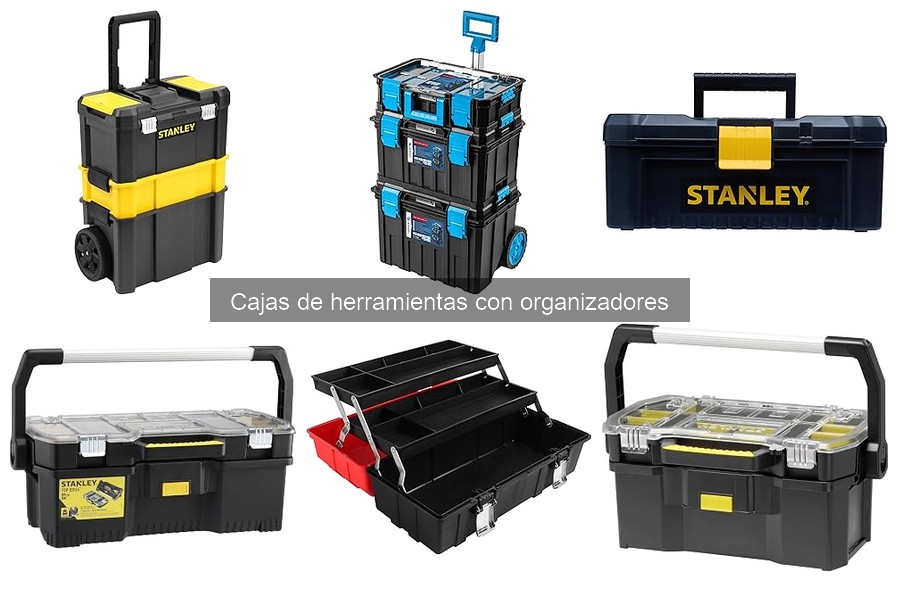 Comparativa de Cajas de Herramientas con Organizadores