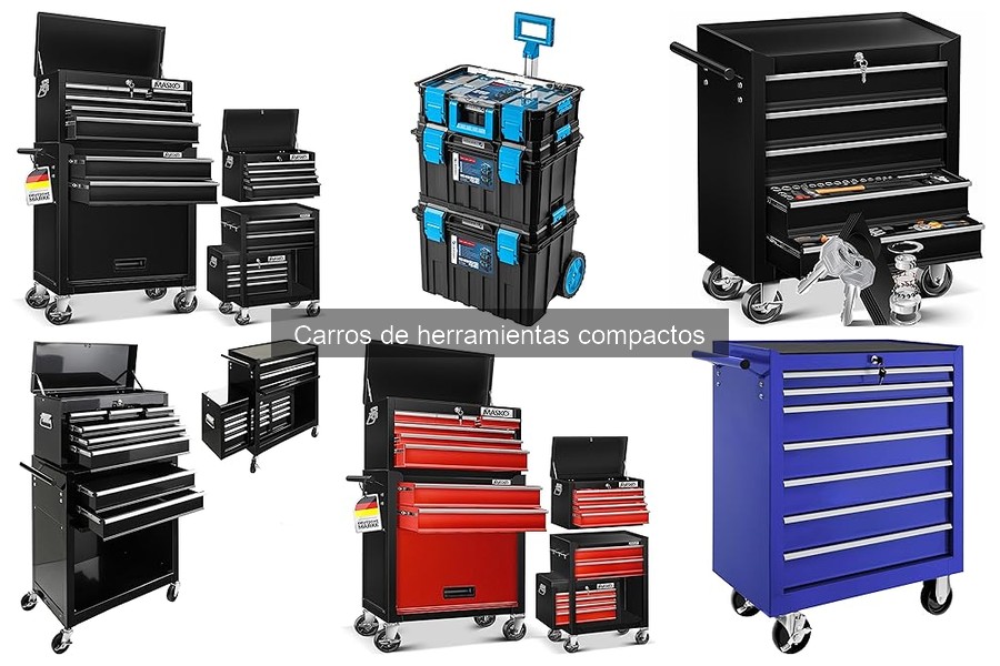 Comparativa de Carros de Herramientas Compactos: Mejores Opciones