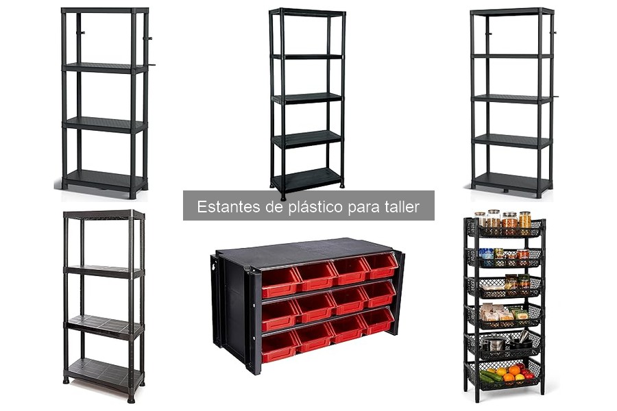 Comparativa de Estantes de Plástico vs Metálicos para Taller