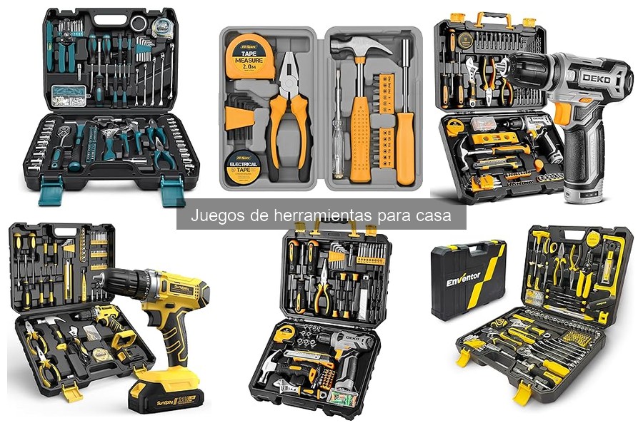 Comparativa de Juegos de Herramientas para Casa: Marcas y Precios