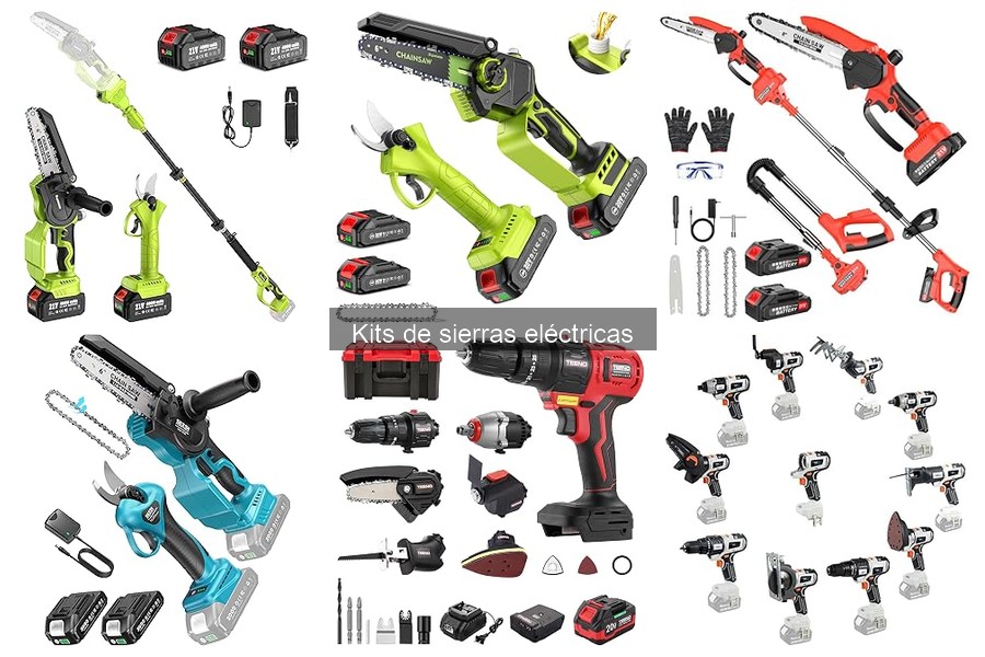 Comparativa de Kits de Sierras Eléctricas: Mejores Marcas