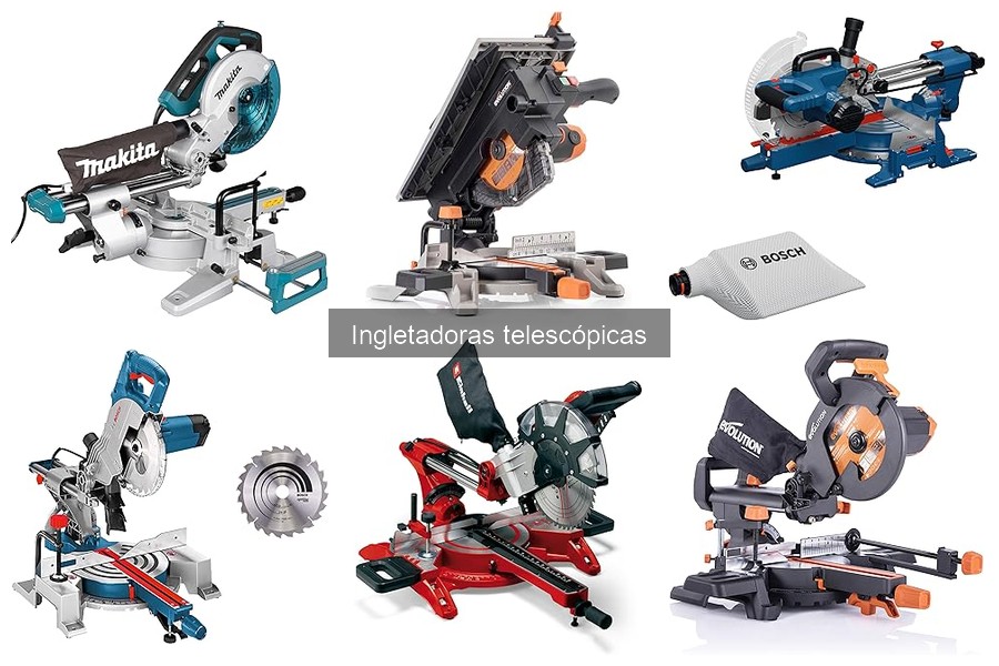 Comparativa de las mejores ingletadoras telescópicas del mercado