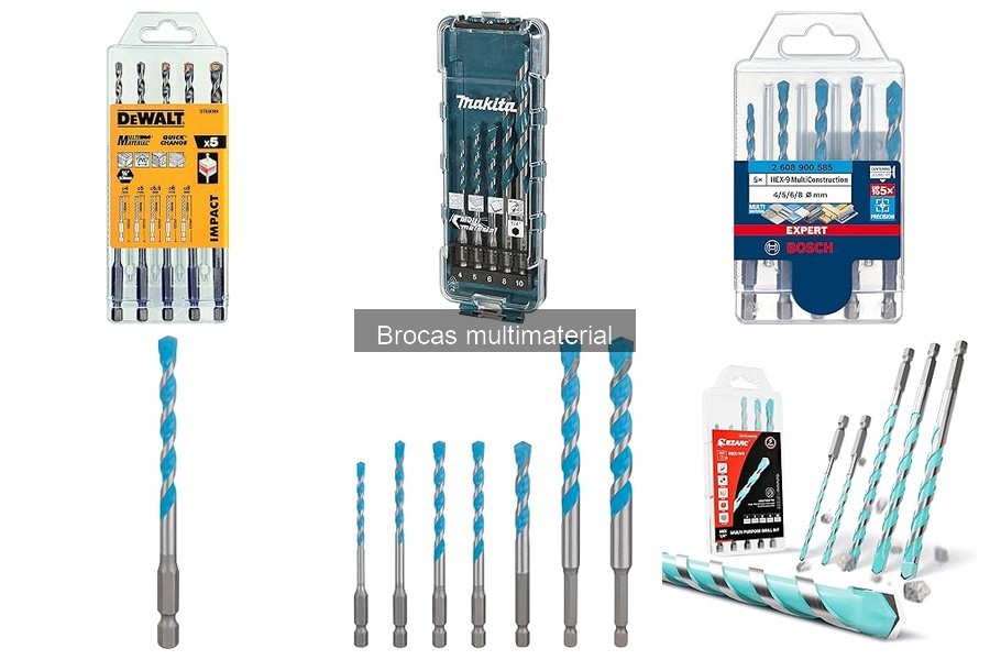 Comparativa de las Mejores Marcas de Brocas Multimaterial