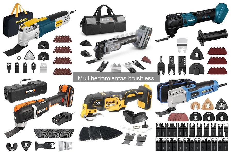 Comparativa de las Mejores Marcas de Multiherramientas Brushless