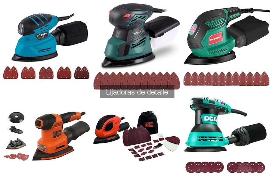 Comparativa de Lijadoras de Detalle: Mejores Marcas 2023