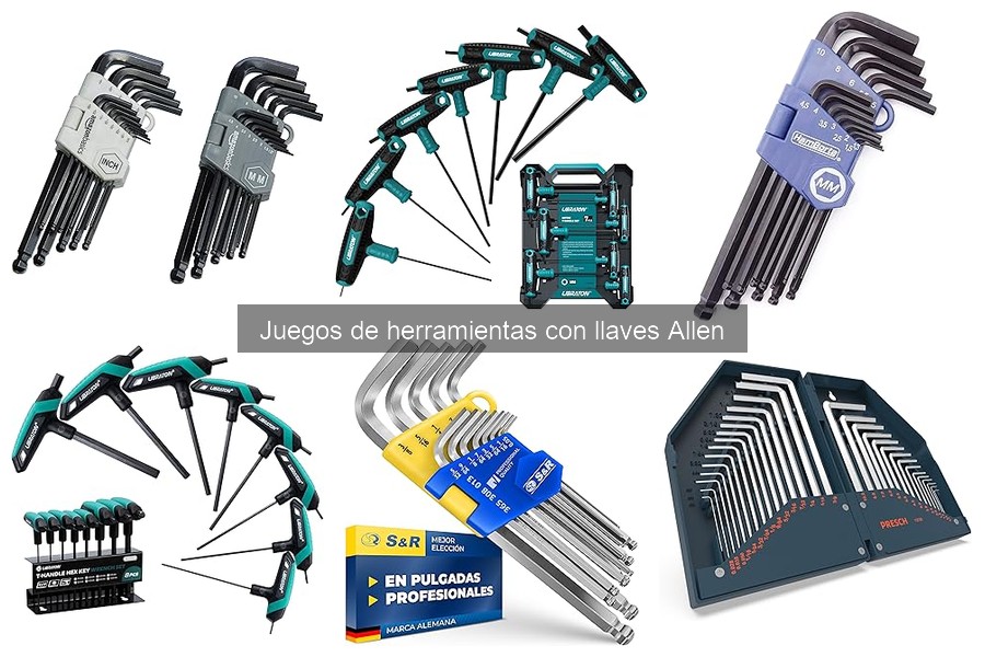 Comparativa de los Mejores Juegos de Llaves Allen del Mercado