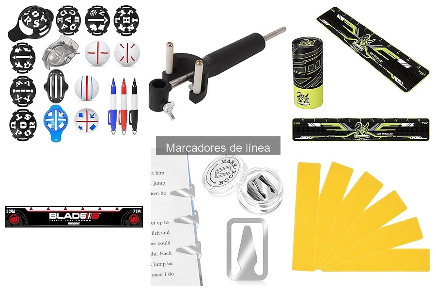 Comparativa de marcadores de línea y herramientas de marcado