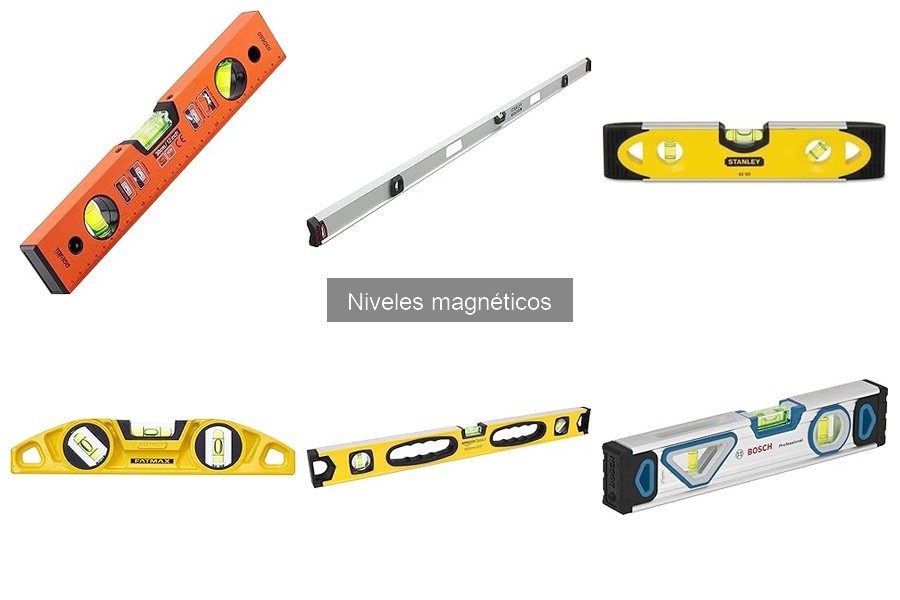 Comparativa de niveles magnéticos: Bosch, Amazon Basics y STANLEY