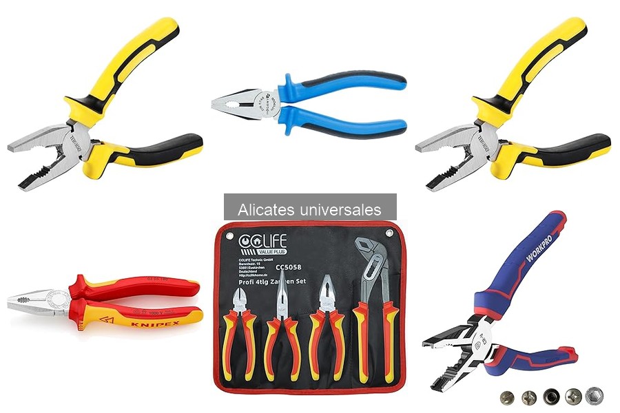 Comparativa de precios de alicates universales en tiendas