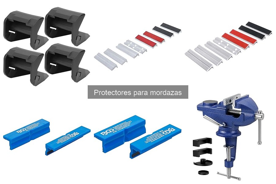 Comparativa de Protectores para Mordazas: Goma vs Plástico