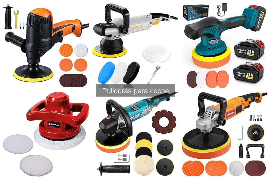 Comparativa de pulidoras para coche: Yaskyly vs. Einhell