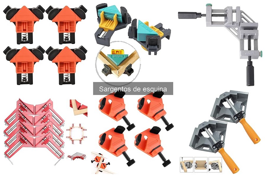 Comparativa de sargentos de esquina y otros tipos de sargentos