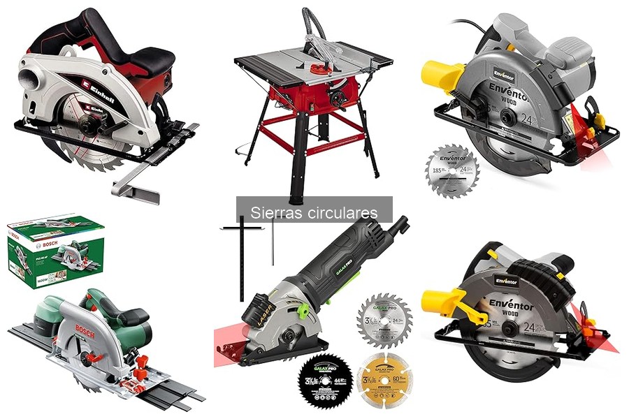 ** Comparativa de Sierras Circulares: GALAX PRO, Einhell y Bosch