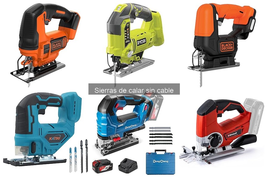Comparativa de Sierras de Calar Sin Cable: Hogar vs Profesional