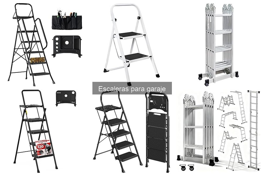 Comparativa: Escaleras de Aluminio vs Madera para Garajes