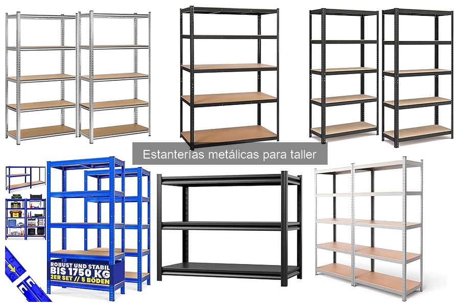 Comparativa: Estanterías Metálicas vs. de Madera para Taller