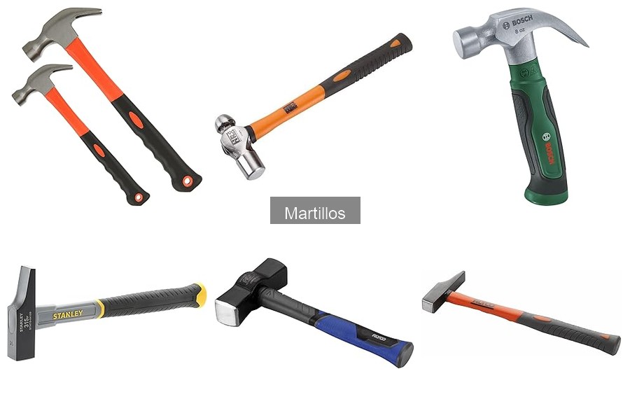 Comparativa Martillos: Mango de Madera vs. Fibra de Vidrio